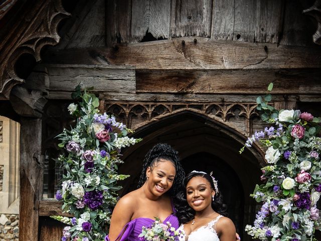 Laura and Kieran's Wedding in Stock, Essex 125