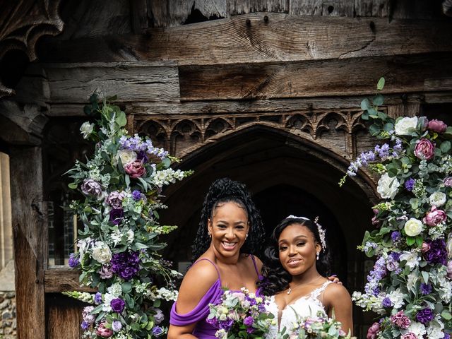 Laura and Kieran's Wedding in Stock, Essex 126