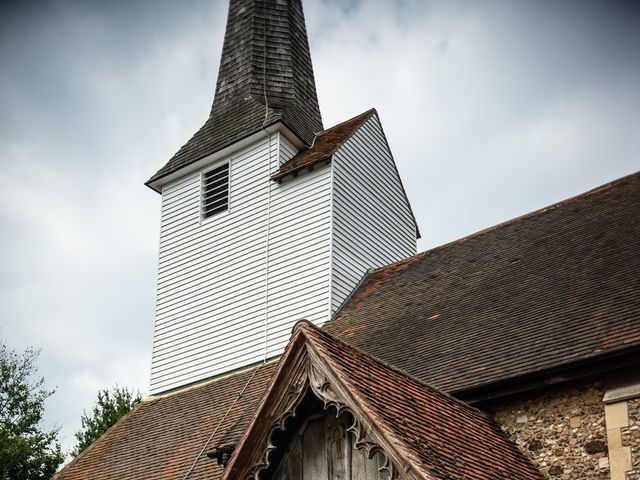 Laura and Kieran's Wedding in Stock, Essex 132