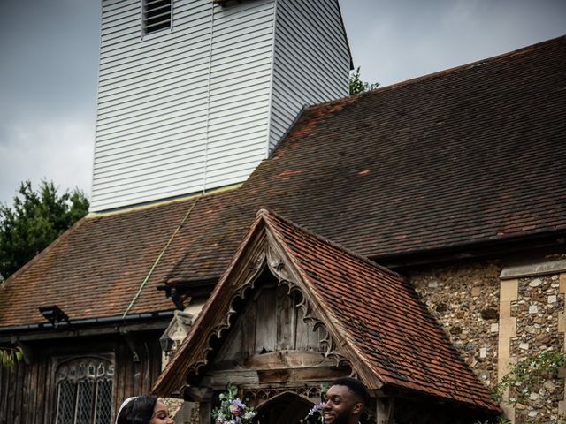 Laura and Kieran's Wedding in Stock, Essex 134