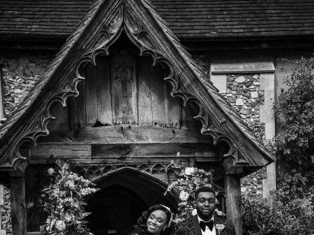 Laura and Kieran's Wedding in Stock, Essex 137