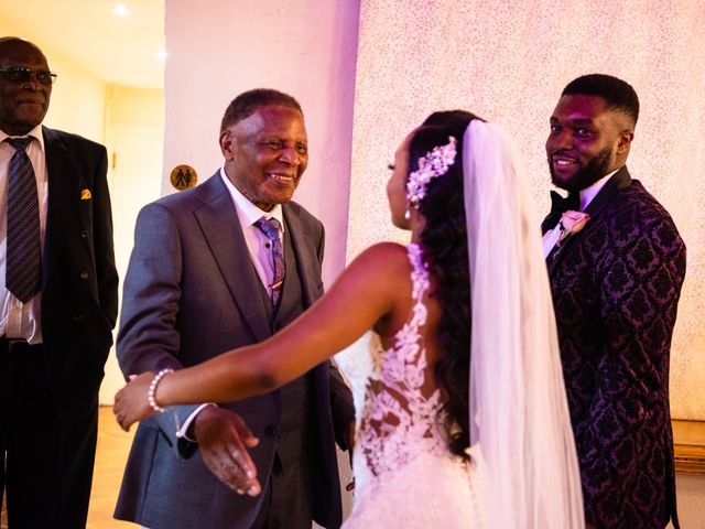 Laura and Kieran's Wedding in Stock, Essex 143