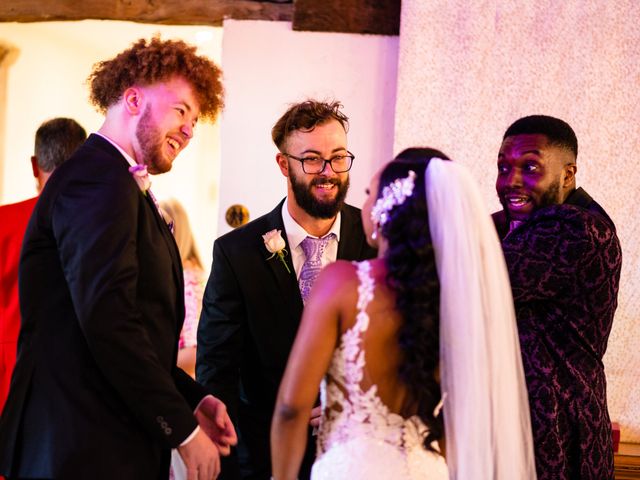 Laura and Kieran's Wedding in Stock, Essex 151