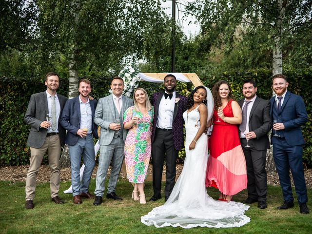 Laura and Kieran's Wedding in Stock, Essex 156