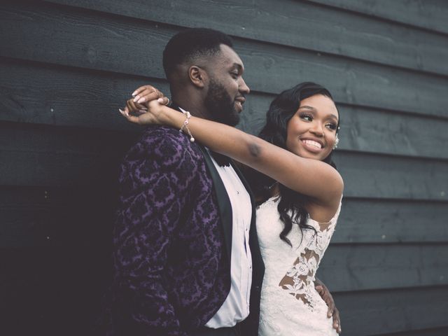 Laura and Kieran's Wedding in Stock, Essex 233