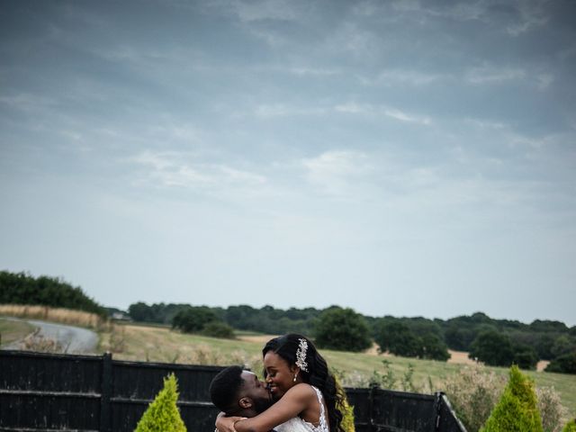 Laura and Kieran's Wedding in Stock, Essex 243