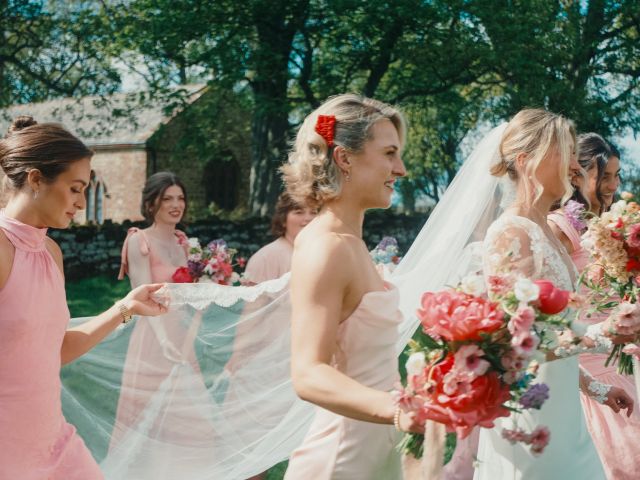 Guy and Sally's Wedding in Penrith, Cumbria 10