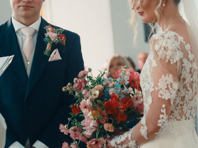 Guy and Sally's Wedding in Penrith, Cumbria 18