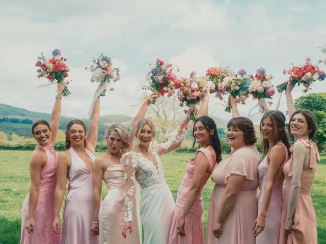 Guy and Sally's Wedding in Penrith, Cumbria 23