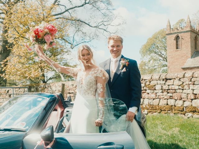 Guy and Sally's Wedding in Penrith, Cumbria 24