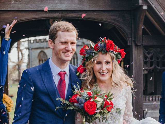 Liam and Hannah's Wedding in Dumbleton, Worcestershire 5