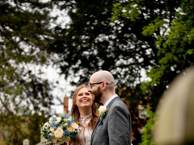 Daniel and Hannah's Wedding in Godmanchester, Cambridgeshire 9