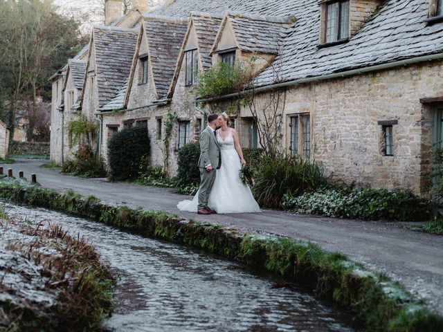 Sebastian and Sophia's Wedding in Bibury, Gloucestershire 3