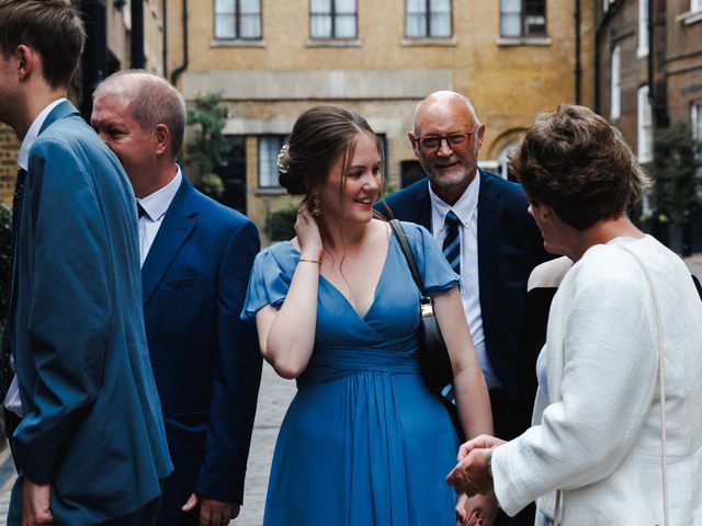 Ross and Emily's Wedding in Central London, South West London 79