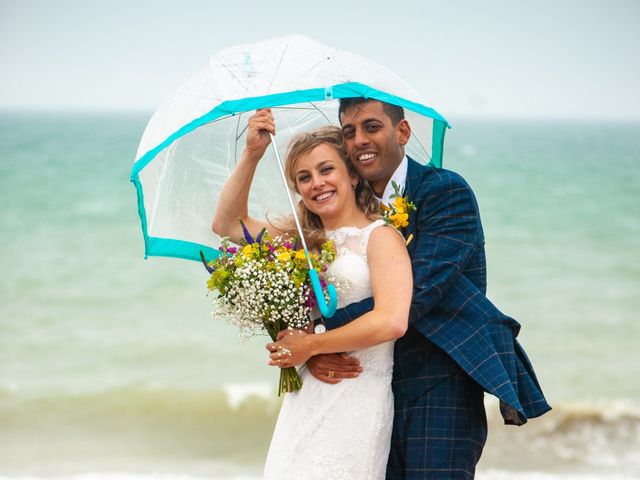 Saalim and Becca&apos;s Wedding in Brighton, East Sussex 32
