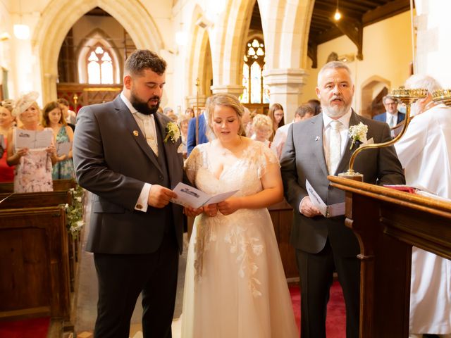 Charlie and Hope's Wedding in Lutterworth, Leicestershire 10