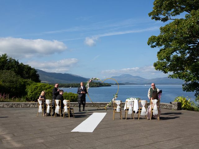 Kirsty and Robin's Wedding in Loch Lomond, Central &amp; Glasgow 7
