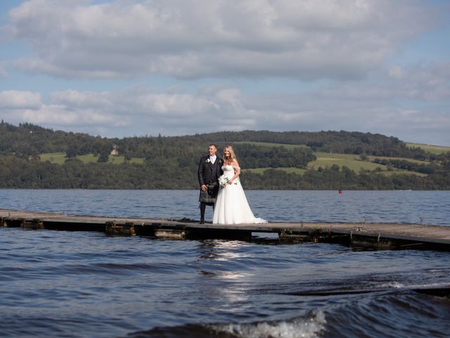 Kirsty and Robin's Wedding in Loch Lomond, Central &amp; Glasgow 1