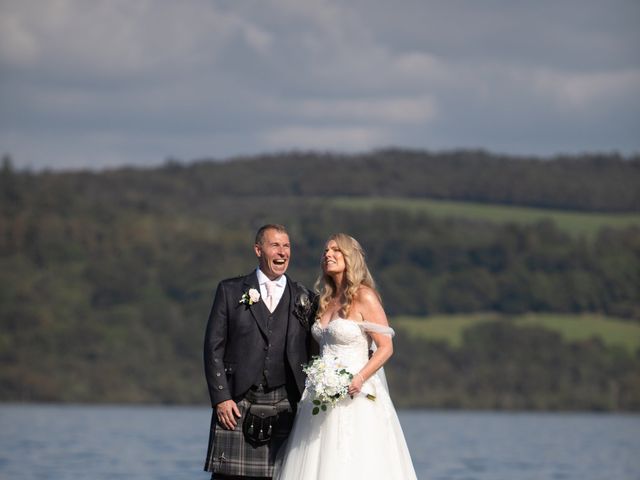 Kirsty and Robin's Wedding in Loch Lomond, Central &amp; Glasgow 21