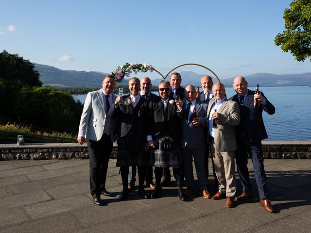 Kirsty and Robin's Wedding in Loch Lomond, Central &amp; Glasgow 27