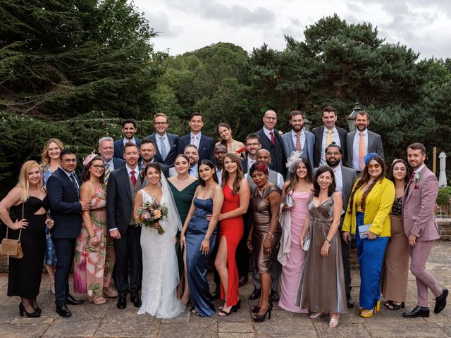 Stephen and Claudia&apos;s Wedding in Camberley, Surrey 273