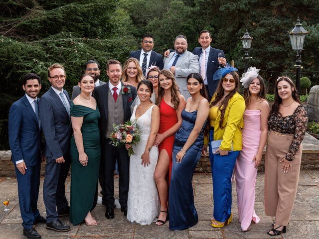 Stephen and Claudia&apos;s Wedding in Camberley, Surrey 284