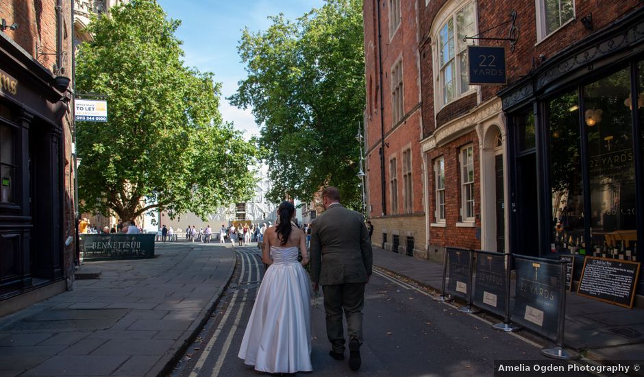 Jim and Chloe's Wedding in York, North Yorkshire