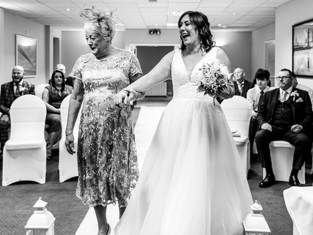 Mark and Sarah&apos;s Wedding in Willerby, East Riding of Yorkshire 19