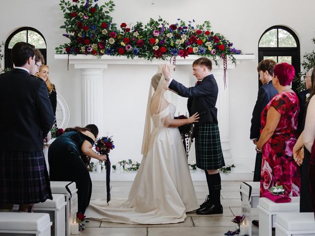 Harry and Erin's Wedding in Otterburn, Northumberland 11