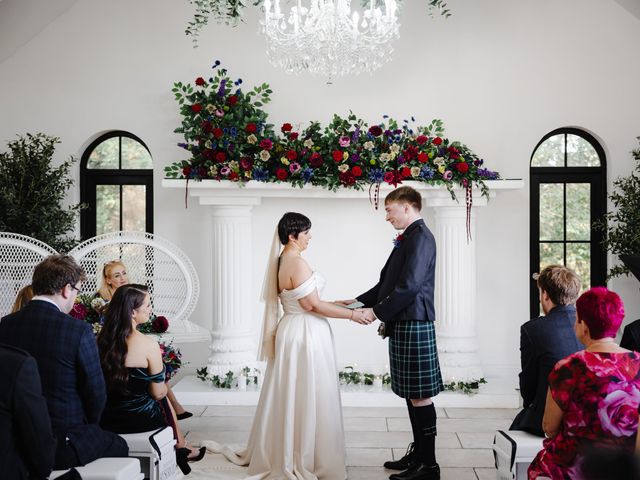 Harry and Erin's Wedding in Otterburn, Northumberland 13