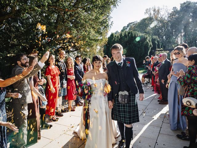 Harry and Erin's Wedding in Otterburn, Northumberland 15