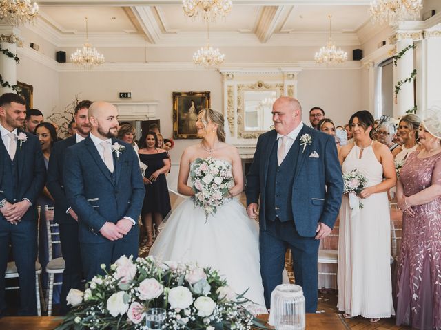 Kyle and Jo-ann's Wedding in Beamish, Durham 45