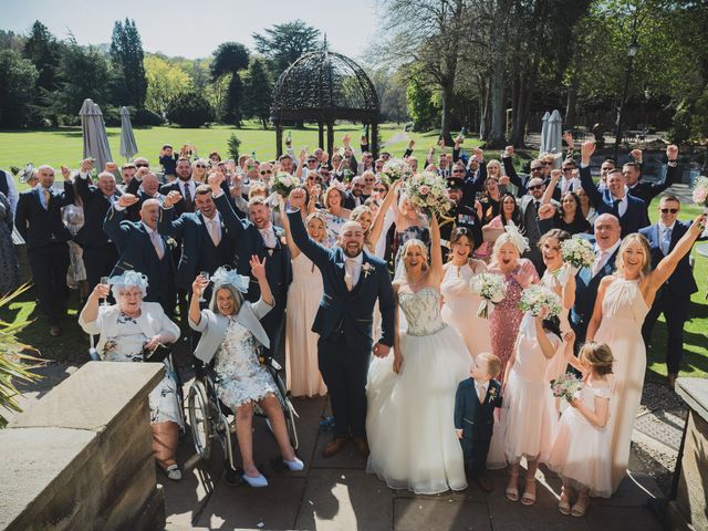 Kyle and Jo-ann's Wedding in Beamish, Durham 52