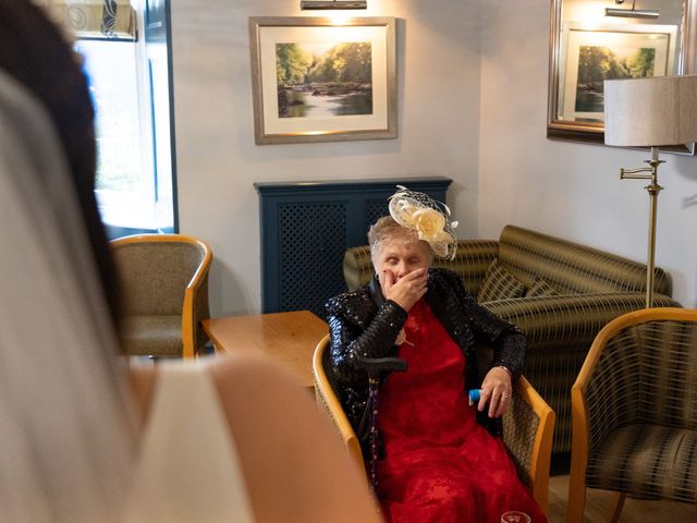 Percy and Naomi's Wedding in Newcastle Emlyn, Carmarthenshire 6