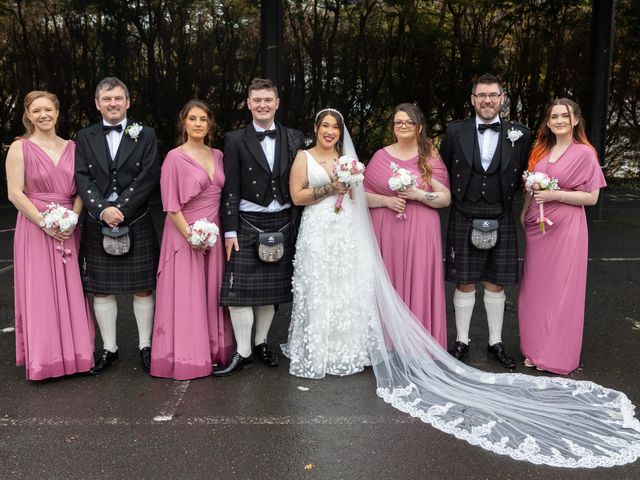 Percy and Naomi's Wedding in Newcastle Emlyn, Carmarthenshire 9