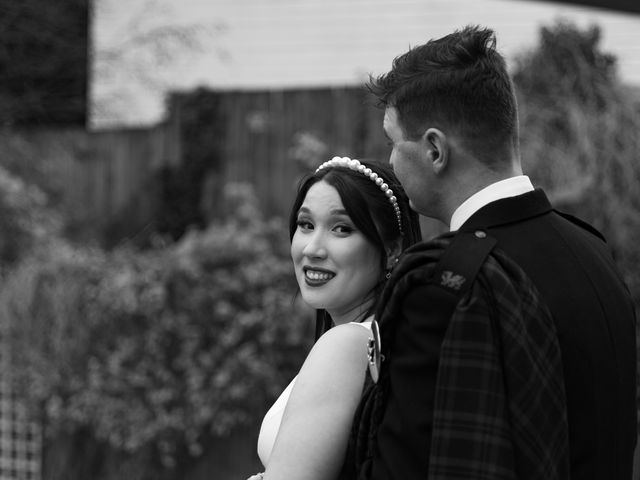 Percy and Naomi's Wedding in Newcastle Emlyn, Carmarthenshire 15