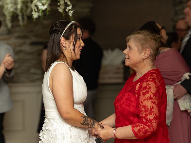 Percy and Naomi's Wedding in Newcastle Emlyn, Carmarthenshire 25
