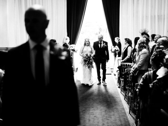 Iestyn and Sam's Wedding in Penycae, Swansea 10