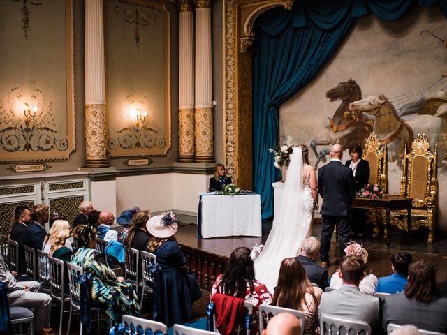 Iestyn and Sam's Wedding in Penycae, Swansea 11