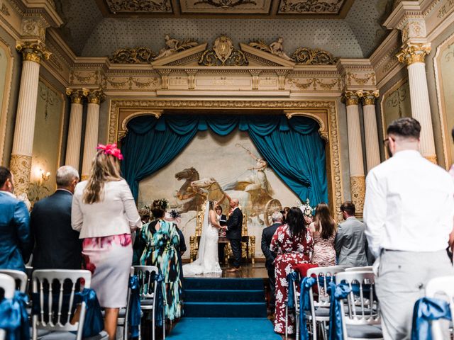 Iestyn and Sam's Wedding in Penycae, Swansea 12