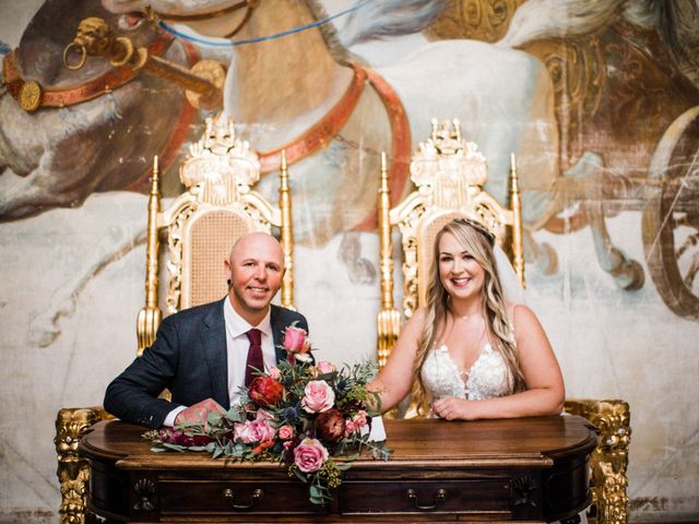 Iestyn and Sam's Wedding in Penycae, Swansea 13