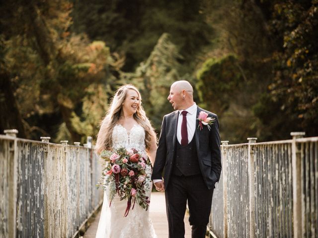 Iestyn and Sam's Wedding in Penycae, Swansea 16