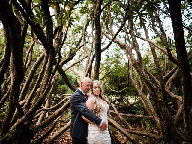 Iestyn and Sam's Wedding in Penycae, Swansea 17