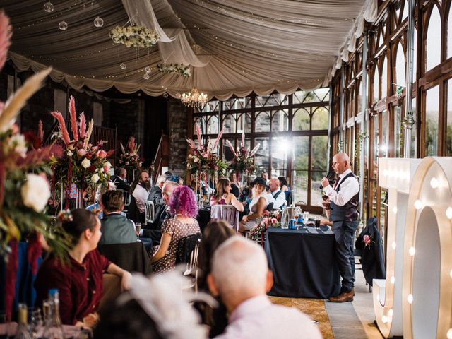 Iestyn and Sam's Wedding in Penycae, Swansea 22