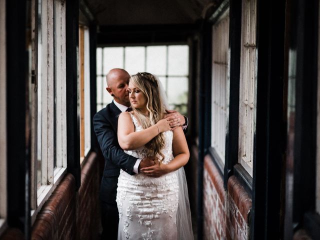 Iestyn and Sam's Wedding in Penycae, Swansea 29