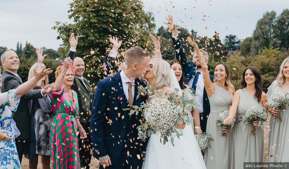 Matt and Amy's Wedding in Nr Stone, Staffordshire