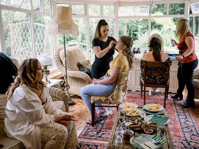 Andy and Micheala's Wedding in Stanwick, Northamptonshire 4