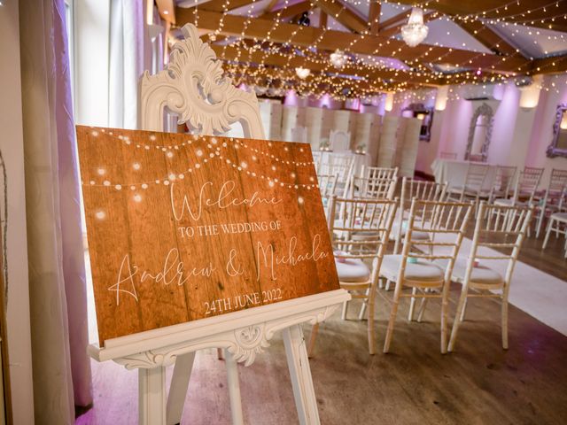 Andy and Micheala's Wedding in Stanwick, Northamptonshire 6