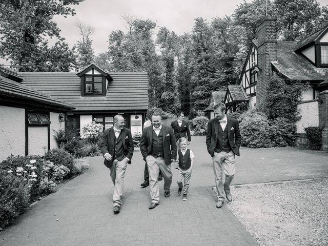 Andy and Micheala's Wedding in Stanwick, Northamptonshire 9