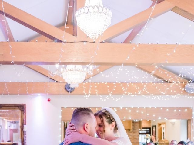 Andy and Micheala's Wedding in Stanwick, Northamptonshire 12